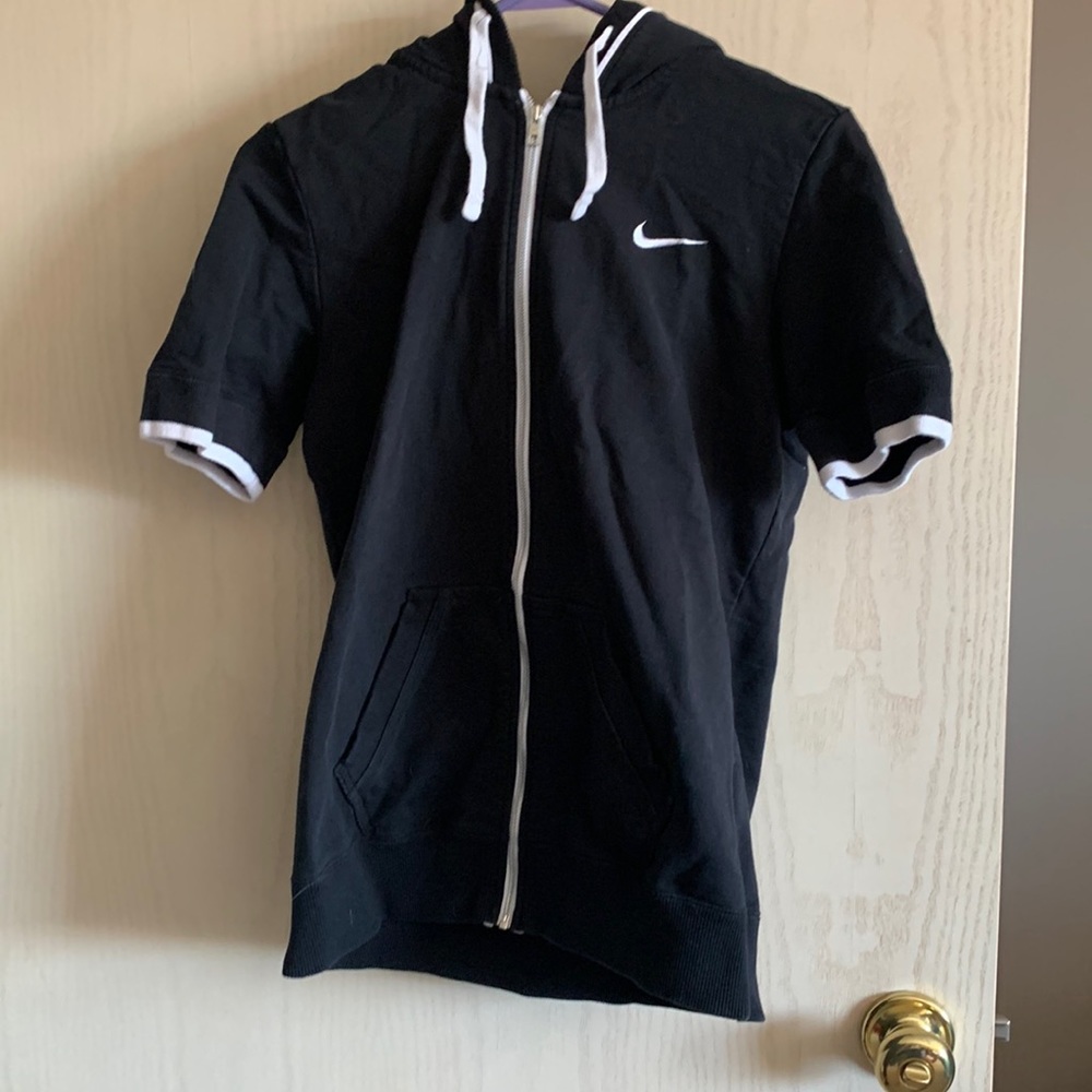 Nike Black Zip Shirt